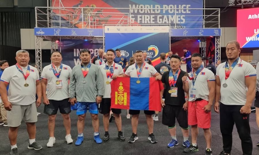 “World police & Fire games” тэмцээнээс арван медаль хүртжээ